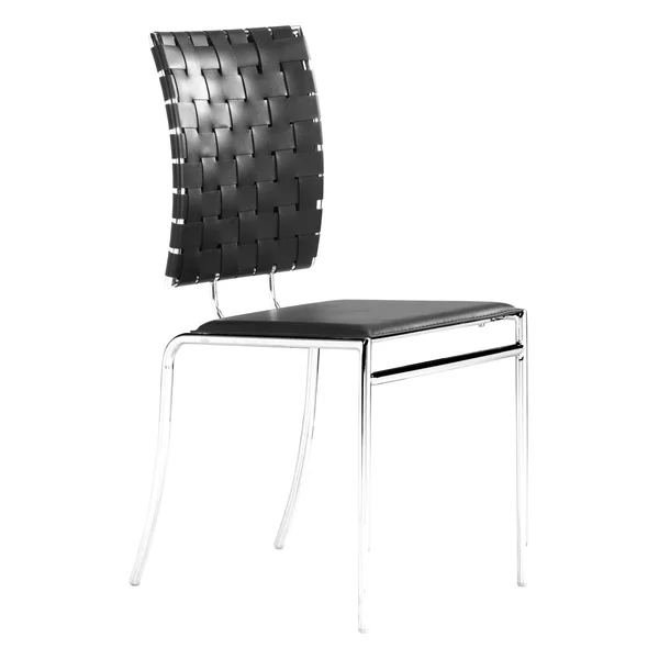 Criss Cross Dining Chair (Set of 4) Black - Short