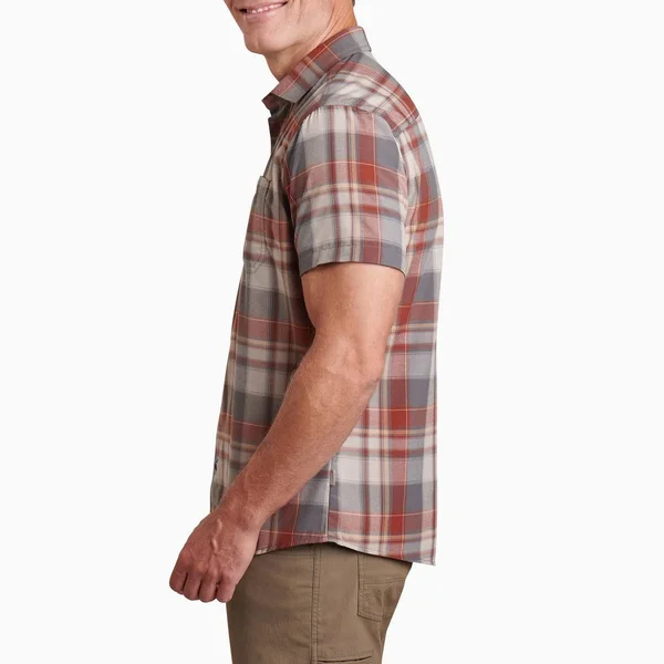 Kuhl Men's Styk Shirt, Campfire Red, L