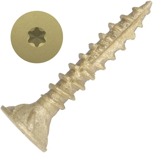 Screw Products Axis #8 Exterior STRUCTURAL Wood Screw - 20 lbs - 1x22
