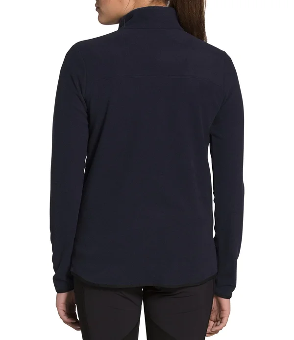 The North Face Women's TKA Glacier 1/4 Zip Pullover - XXL, Marron Purple