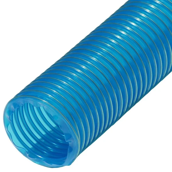 Rubber-Cal 01-203 PVC Flexduct General Purpose - Blue - 3x22 x 12 ft.