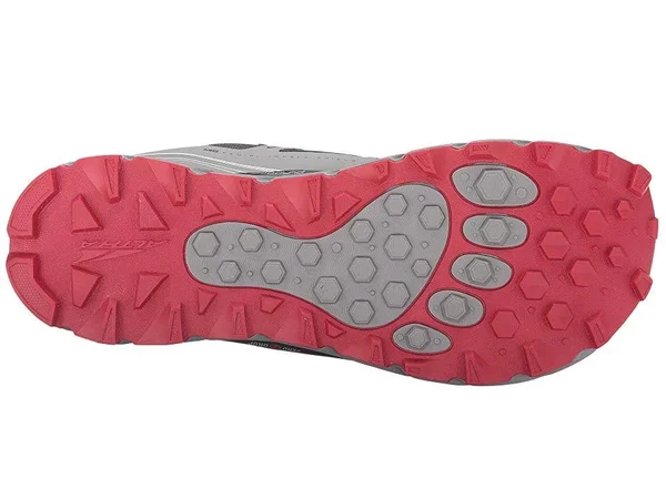 Altra Lone Peak 3.0 Neoshell Trail Running Shoe - Men's Gray/Red, 9.5