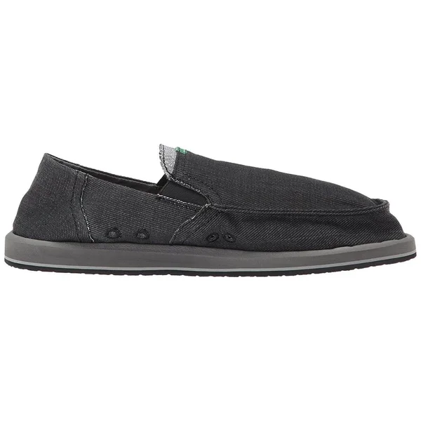 Sanuk Men's Pick Pocket Denim - Charcoal - 13