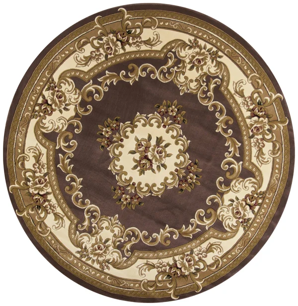 Kas Corinthian 5313 Aubusson 2&2x22 x 7&11x22 Runner Plum - Ivory Area Rug