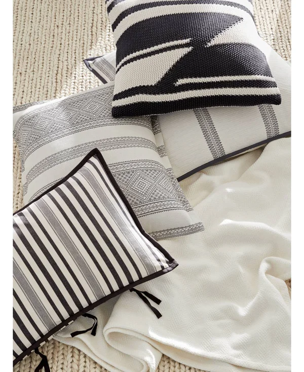 Lauren Ralph Lauren Taylor Comforter Set - Cream/Charcoal - Full/Queen
