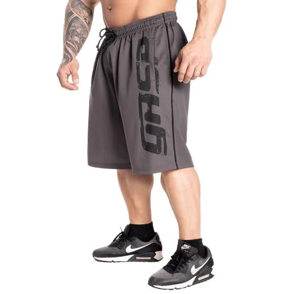 Gasp Official Pro Mesh Shorts in Grey Size S