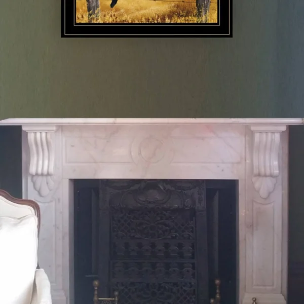 Autumn Gold by Billy Jacobs, Ready to Hang Framed Print, Black Frame