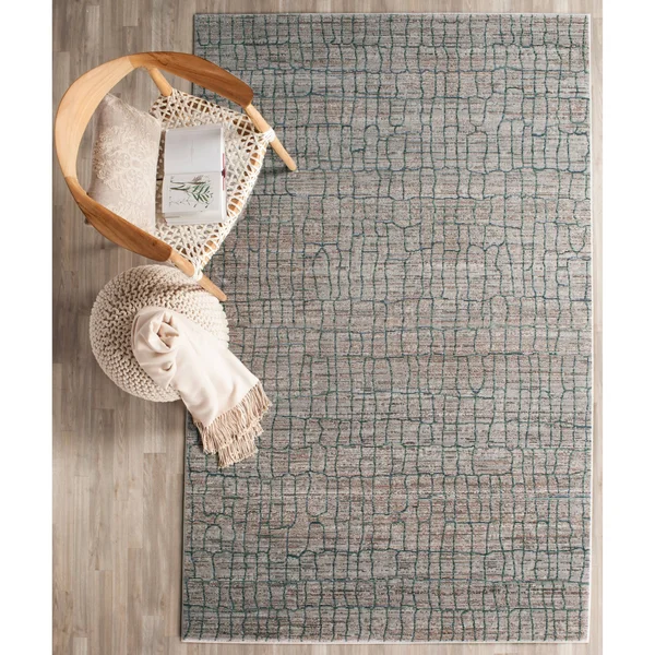 Safavieh Valencia VAL202C Grey - Multi 5& x 8& Area Rug