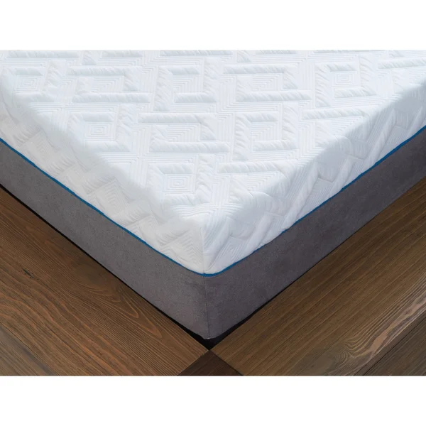 Blissful Nights 12x22 Gel Queen Memory Foam Mattress