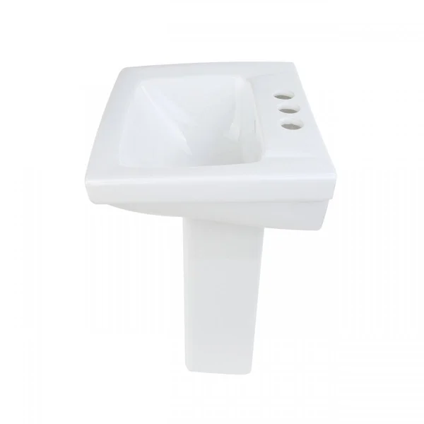 Renovators Supply 2 Children's White Pedestal Sinks Porcelain Set of 2