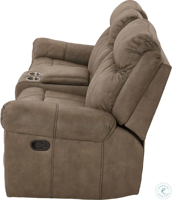 Standard Furniture Knoxville Brown Glider Reclining Loveseat 4220421