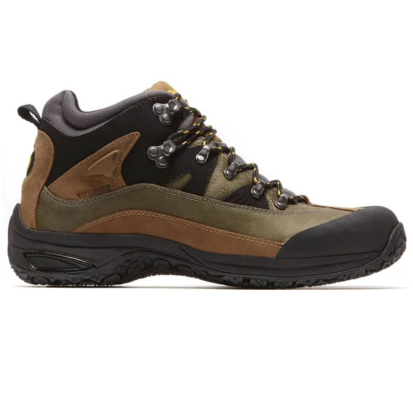 Dunham Cloud Waterproof Men's Boots, Green/Grey, 9