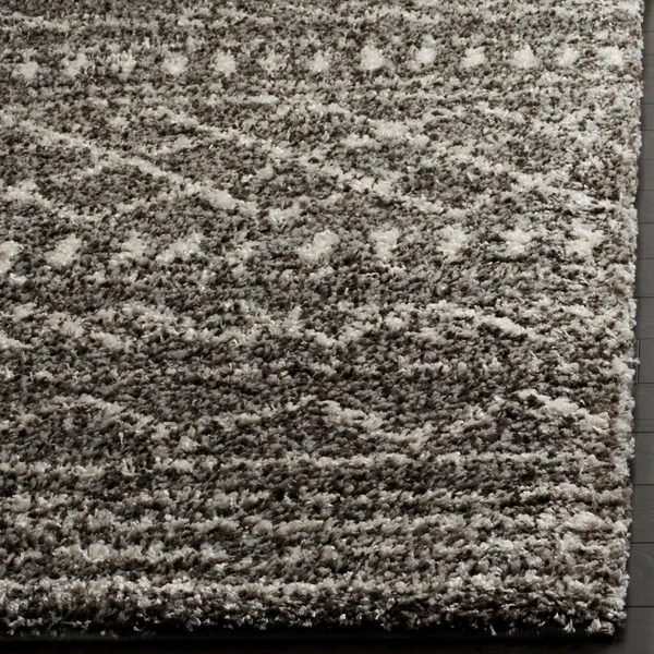 Safavieh Arizona Shag Lotta Rug - 2&3x22 x 10& Runner - Brown/Ivory