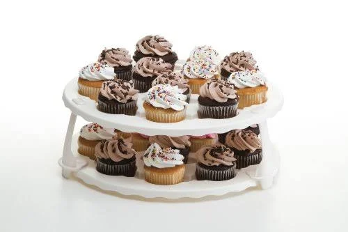 Prepworks by Progressive Collapsible Cupcake and Cake Carrier - 24 Cupcakes, 2