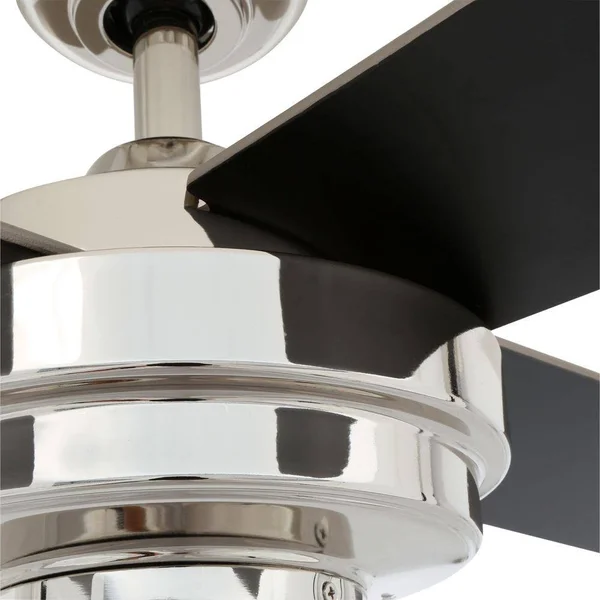 Hampton Bay Kemper II 52x22 Ceiling Fan - Liquid Nickel