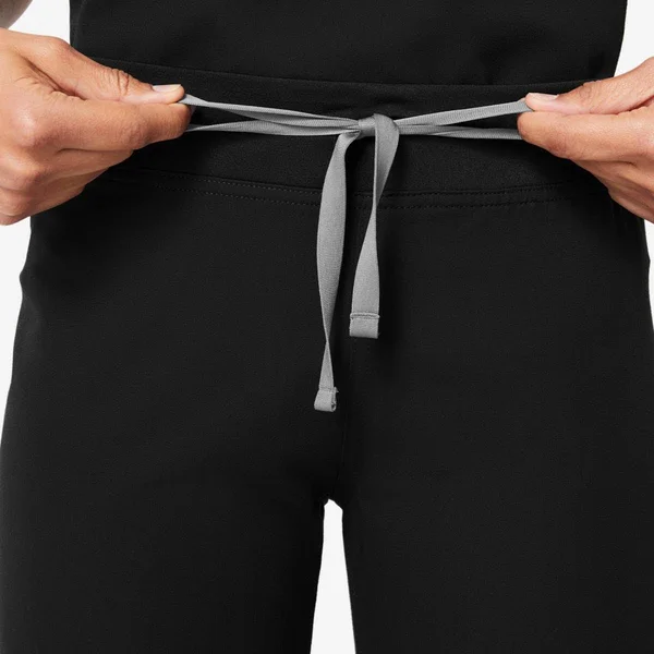 Figs Womens Black Livingston - Tall Basic Scrub Pants