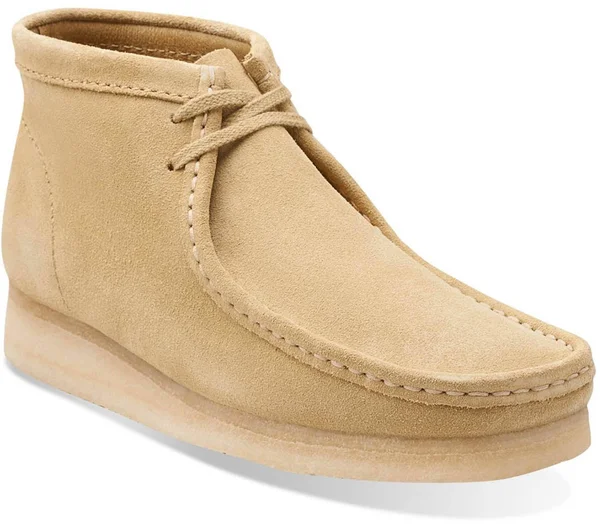 Clarks Men's Wallabee Boot Maple Suede 11