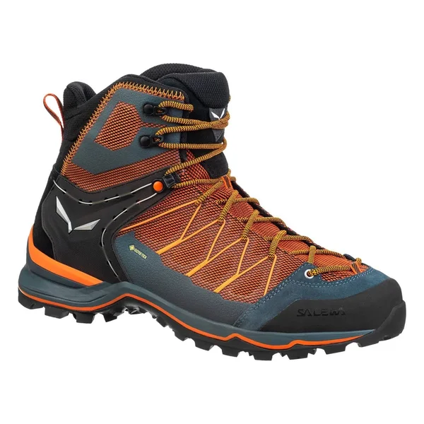 Salewa Men's Mountain Trainer Lite Mid GTX - Black Out/Carrot - 12.5