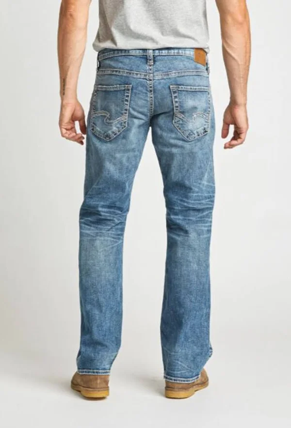 Silver Jeans Co. Men's Zac Relaxed Fit Straight Leg Jeans
