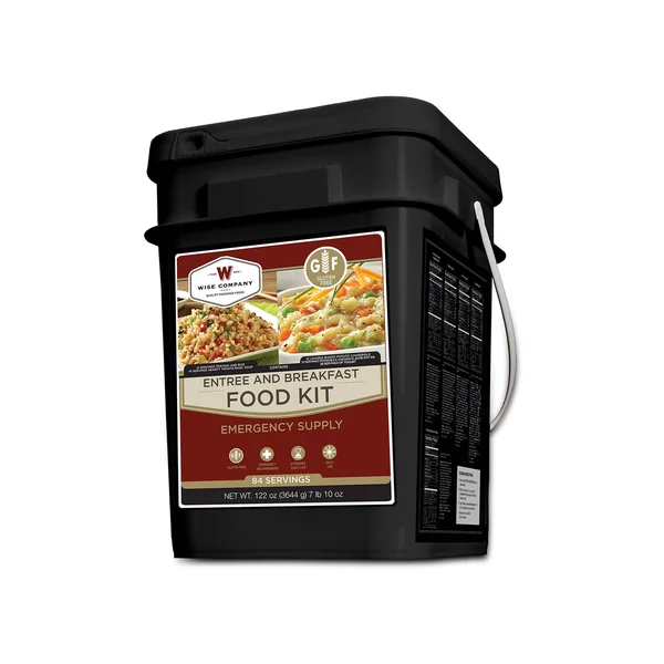 Wise Food Breakfast Entree GrabGo Gluten Free Kit - 84 serving