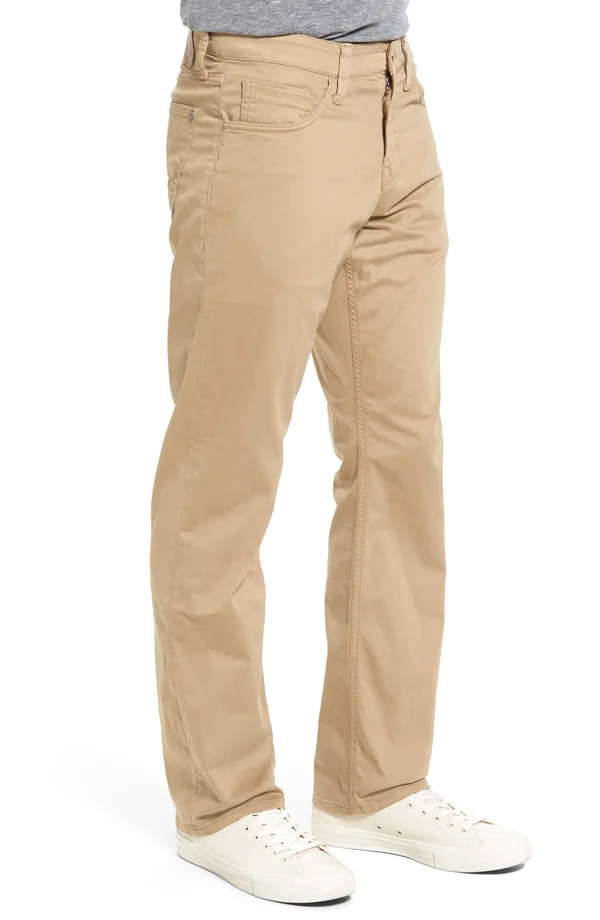 Mavi Men's Matt Relaxed Straight Pant - British Khaki - 40x30
