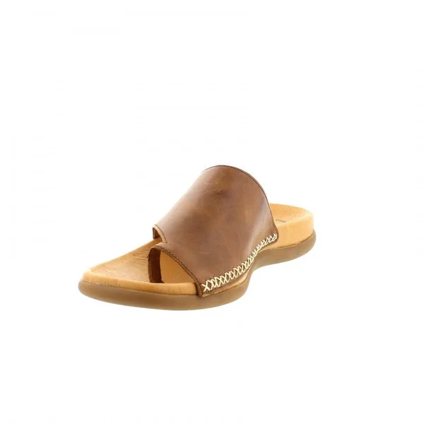 Gabor Lanzarote 63-700-54 Tan Leather 42 EU Womens Mules