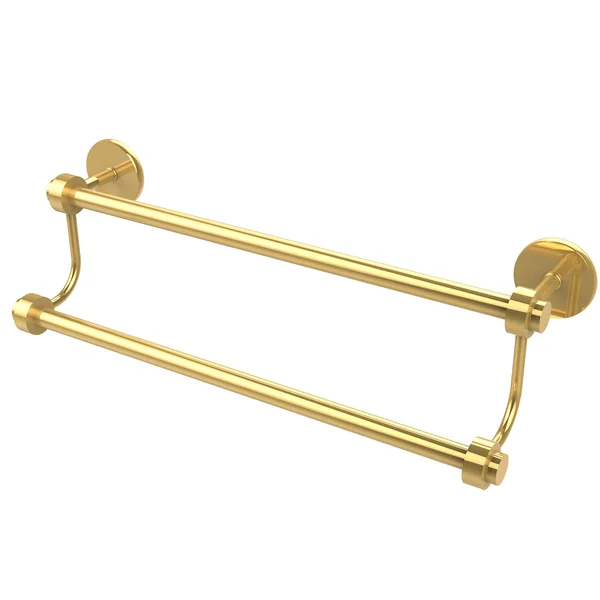 Allied Brass Satellite Orbit Two 30 in. Double Towel Bar - Polished Brass