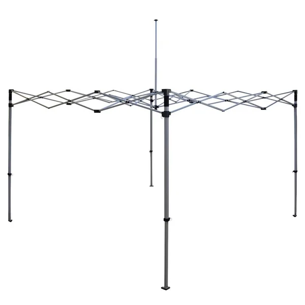 Caravan Canopy 21003605020 Traveler 10' x 10' Blue Light-Duty Commercial Grade Instant Canopy Kit