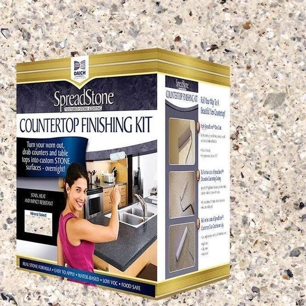DAICH DCT-MNS-OY Quart SpreadStone Mineral Select Countertop Refinishing Kit - Oyster