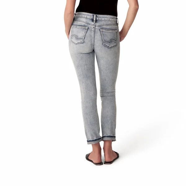 Silver Jeans Co. Suki Straight Leg Ankle Jeans - Indigo - Size 31