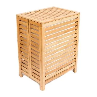 Bamboo Folding Hamper Winston Porter