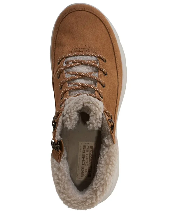 Skechers Women's on The Go Glacial Ultra - Woodlands Athletic Shoes Brown 6.5