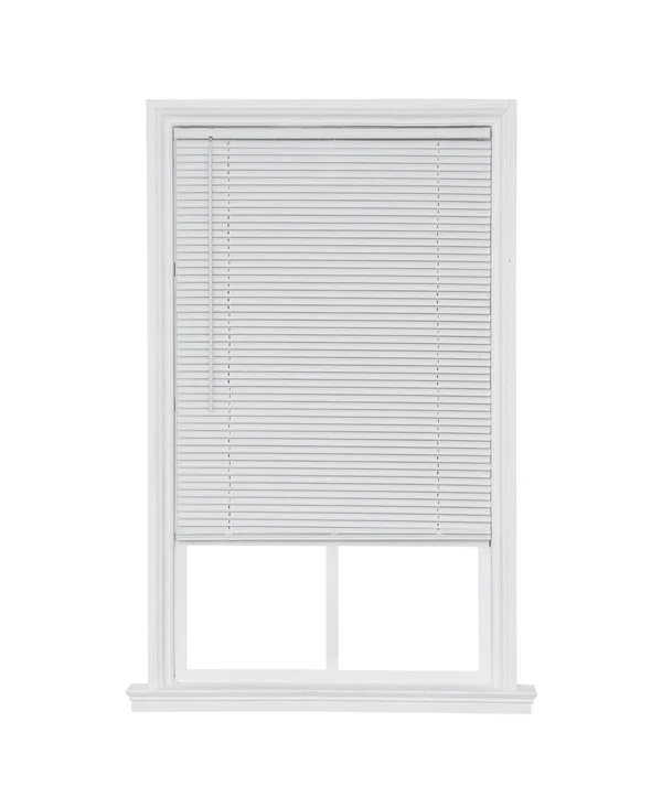 Unbranded Cordless Room Darkening Mini Blind - White