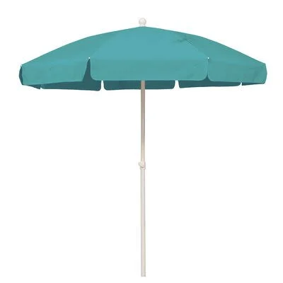 Larkste 6.5& Beach Umbrella Arlmont & Co. Fabric Color: Sea Spray