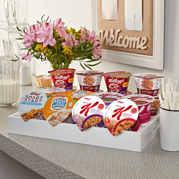 Kellogg's Breakfast Cereal - Single Serve, Classic Wellness Assortment, 2.2 oz Cup, 60/Carton