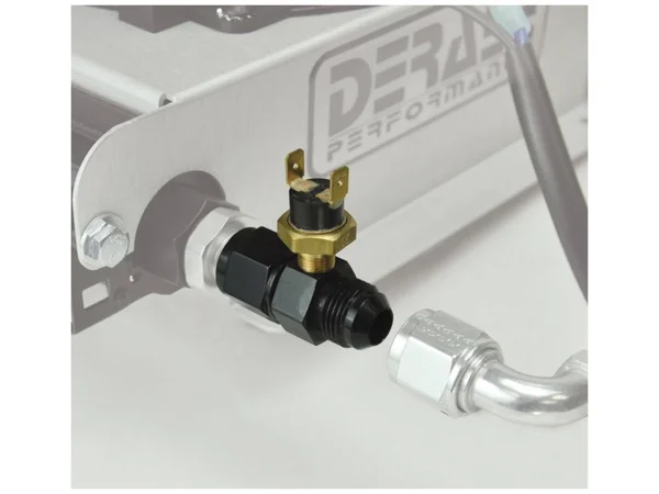 Derale in Line Fluid Thermostat 8AN 180 Degree 35021
