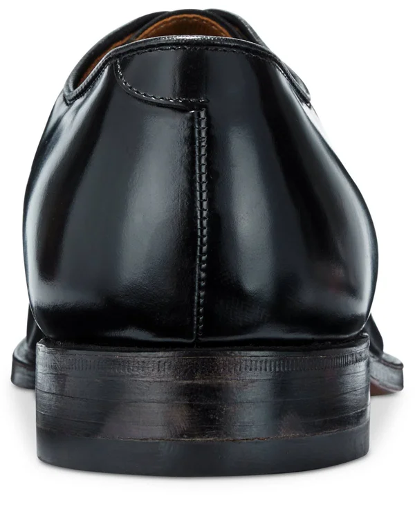 Johnston & Murphy Men's Melton Cap Toe Oxford - Black