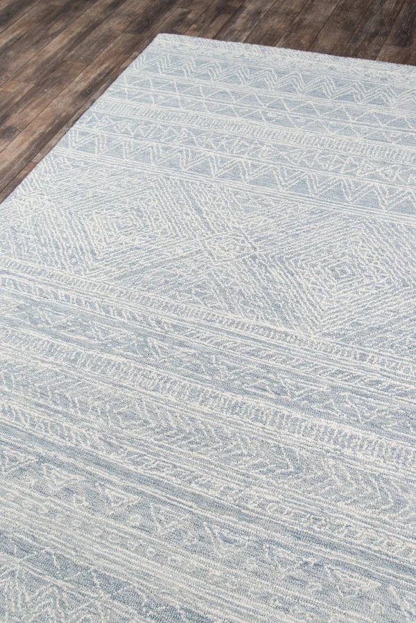 Momeni Mallorca MRC-1 Light Blue Area Rug 9'x12'