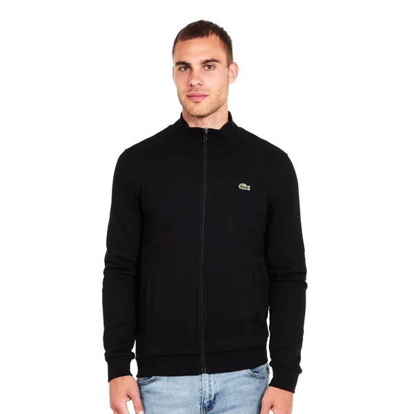 Lacoste Sport Zip Up Sweatshirt Black