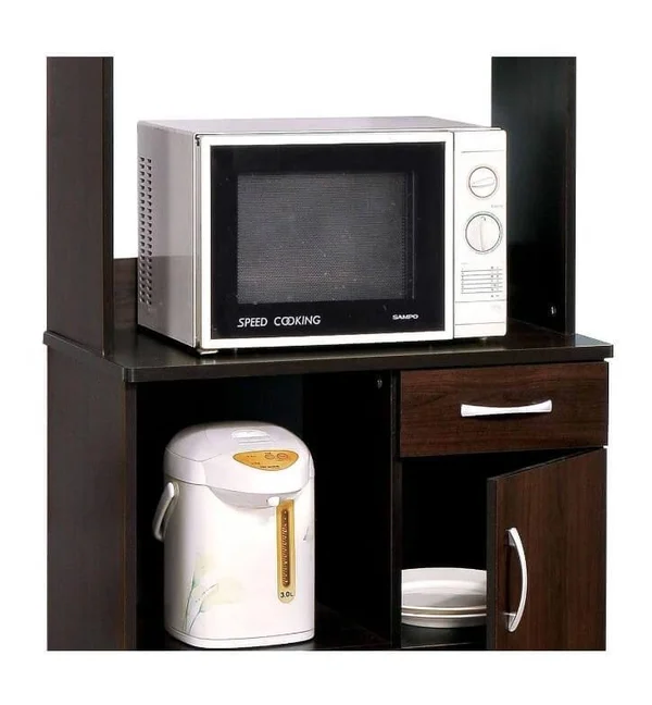 Acme Furniture Quintus Espresso Kitchen Cabinet