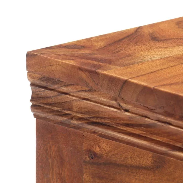 vidaXL Sideboard 24.4x22x11.8x22x29.5x22 Solid Acacia Wood