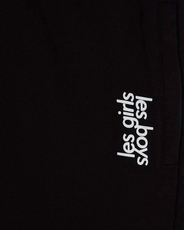 Les Girls Les Boys Loose Fit Track Pants Black - Black
