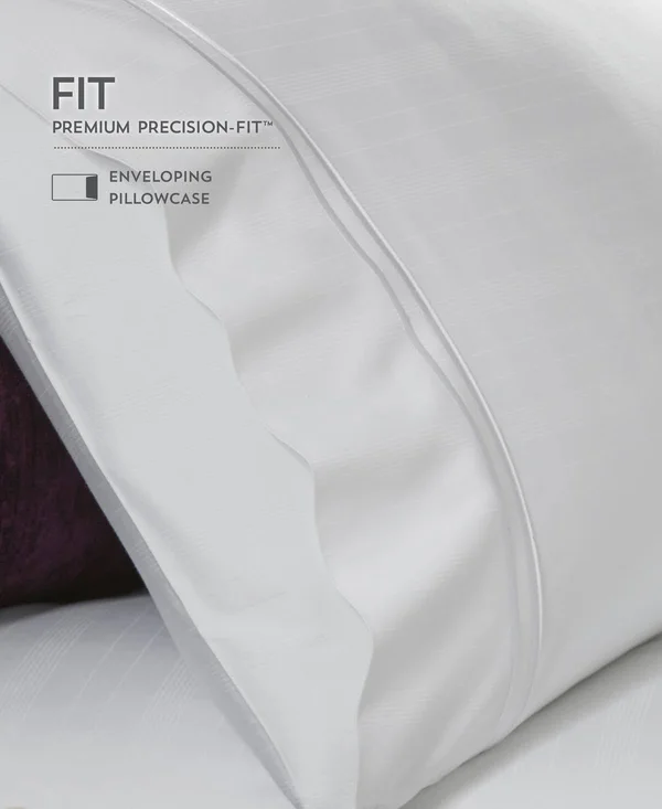 PureCare Premium Bamboo Pillowcase Set King, White
