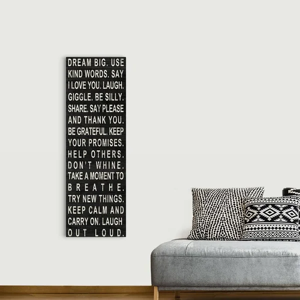Dream Big - Canvas Wall Art, 20x60, Great Big Canvas