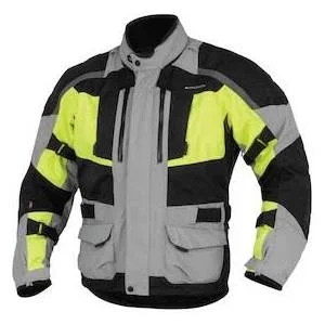 Firstgear Kathmandu Jacket - Grey/DayGlo - 2XL