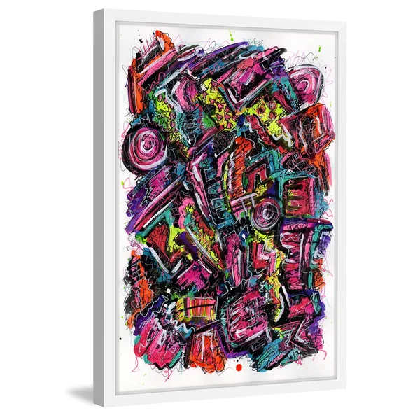 Marmont Hill Spun Framed Painting Print