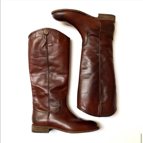 Frye Redwood Extended Leather Melissa Button 2