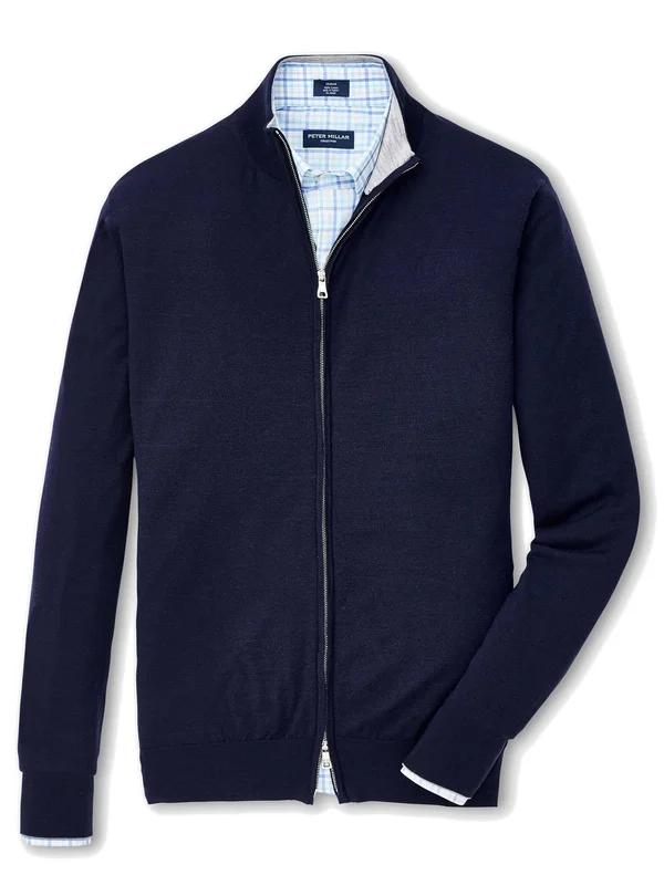 Peter Millar Collection Men's Excursionist Flex Full Zip Sweater