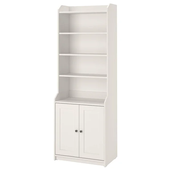 IKEA - HAUGA High Cabinet with 2 Doors, White, 27 1/2x78 3/8 20415046