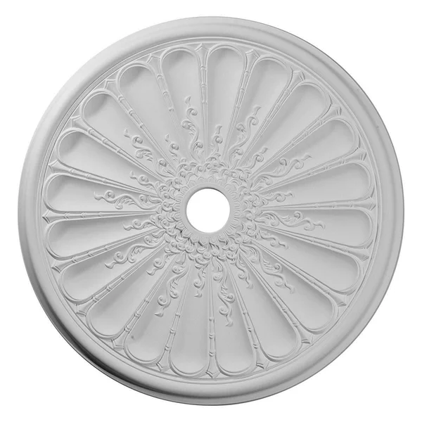 31 1/2x22OD x 3 5/8x22ID x 1 1/2x22P Kirke Ceiling Medallion (Athenian Green)